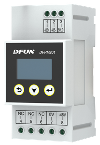 DFPM201 Multi Channel DC Energie Meter Fir Telecom Tower Base